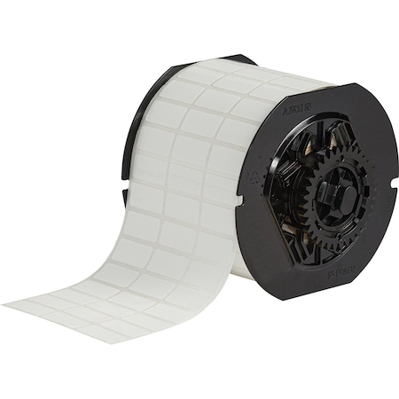 Brady B33 Series Weather Resistant Outdoor Polyester Lbls 0.5 in H x 1 in W WT 7500/RL B33-5-8591-WT